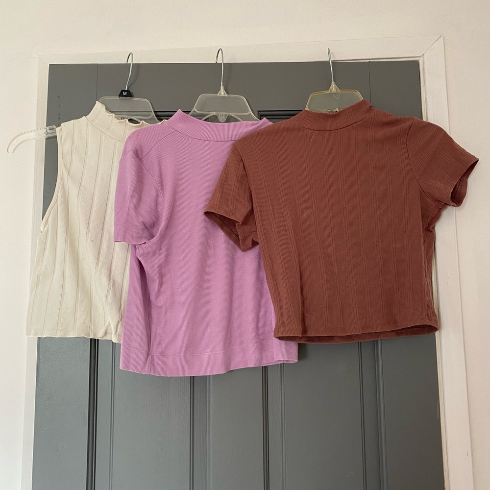 Three Turtle Neck Tops